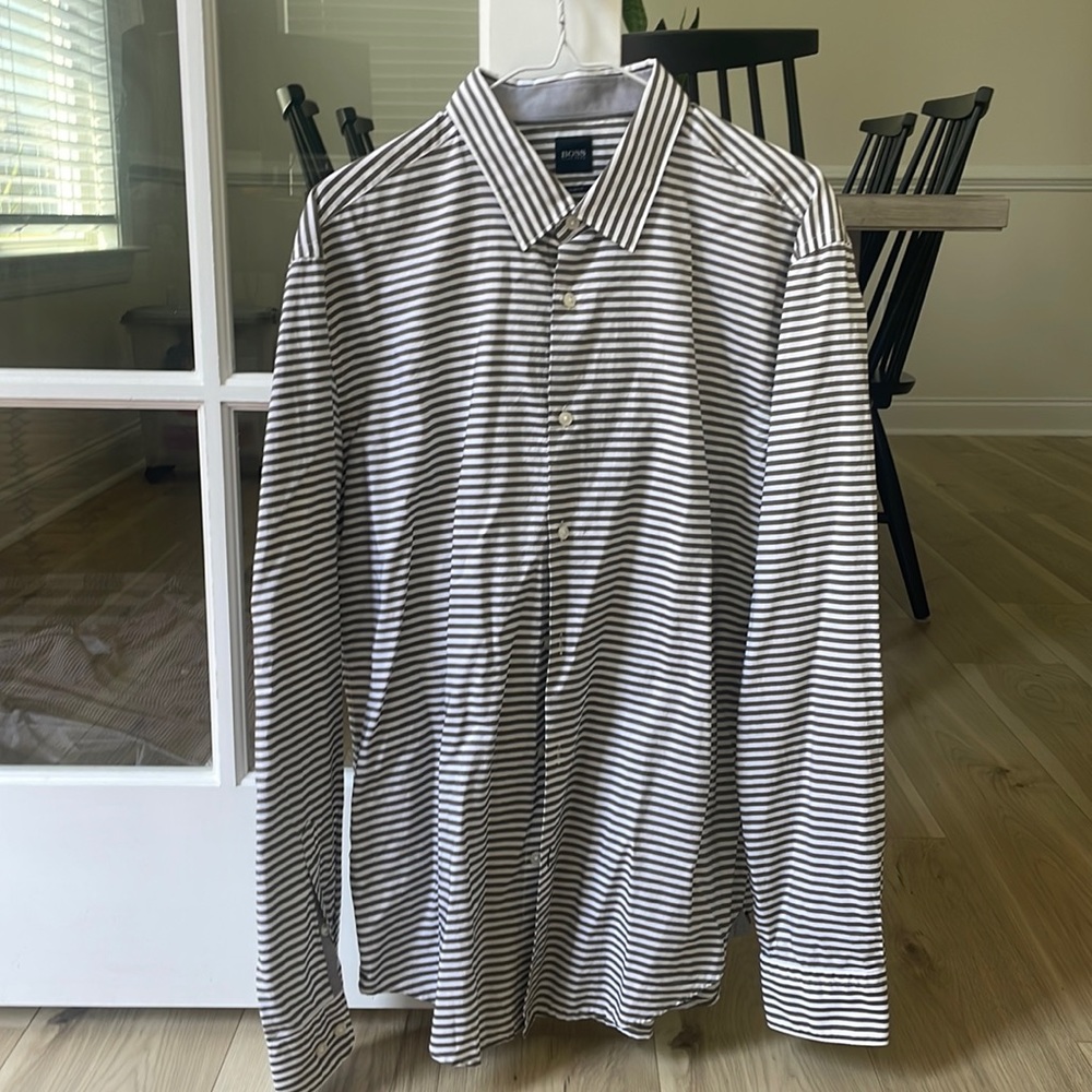 Slim fit Boss by Hugo Boss shirt XL NWT